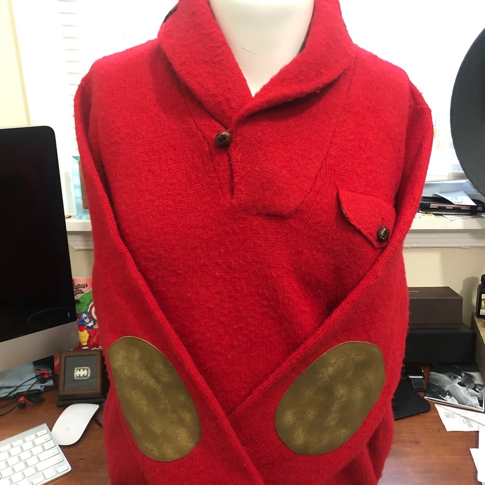 Ralph Lauren Rugby sweater with patches
